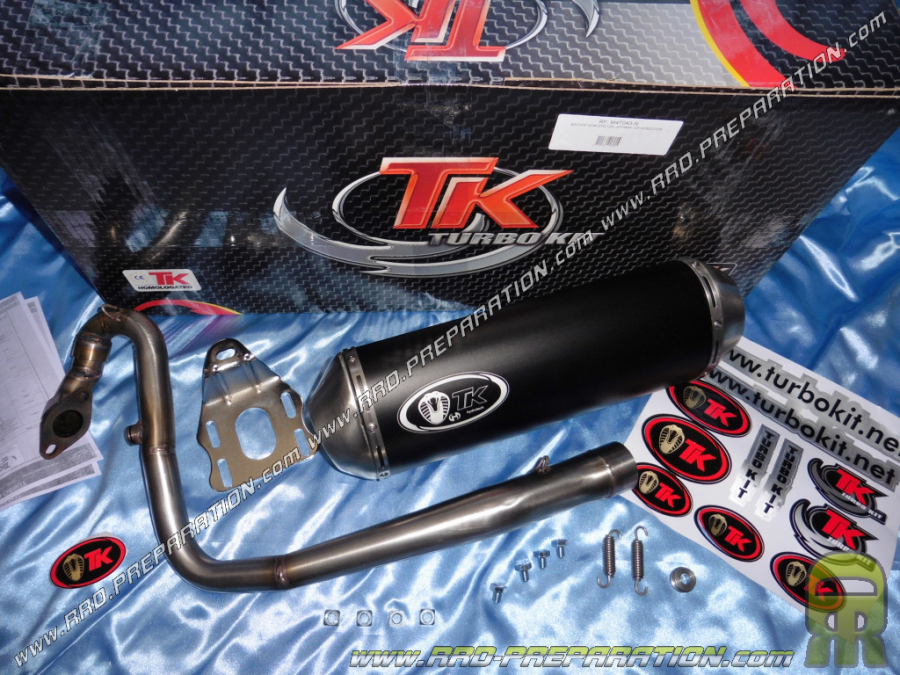 Exhaust TURBO KIT TK MAXI SCOOTER SYM GTS 125cc and Joymax