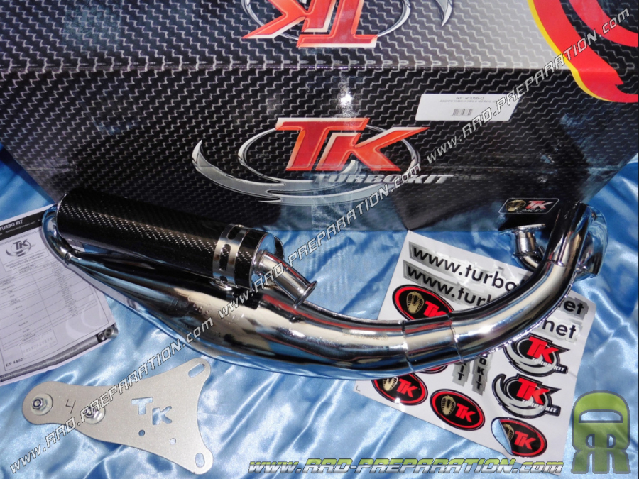 Exhaust TURBOKIT TK HYPER RACING for BW'S, AEROX, BOOSTER, NITRO, NEO'S, SR ... 100cc ...