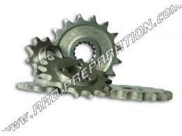 Box output sprocket FRANCE EQUIPEMENT teeth of your choice for KAWASAKI 636 ZX6R from 2007 to 2019