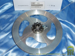 Tray, pulley DOPPLER ER2 machined aluminum for MBK 51, MOTOBECANE AV10, AV7 ...