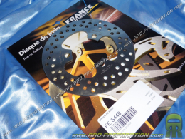 Rear brake disc FRANCE EQUIPEMENT Ø180mm for APRILIA RX, SX, DERBI SENDA, GILERA RC R, PEUGEOT XP6, SHE RC O HRD