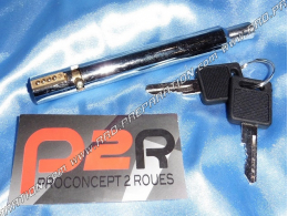 Anti-theft bar with 2 P2R keys for swingarm on MBK 51, 88...