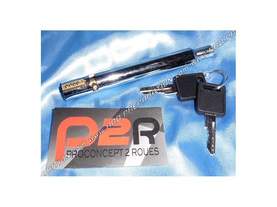 Anti-theft bar with 2 P2R keys for swingarm on MBK 51, 88...