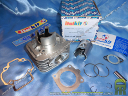 Cylinder - piston without cylinder head 50cc Ø40mm aluminum ITALKIT PIAGGIO / GILERA Air (Typhoon, NRG ...)