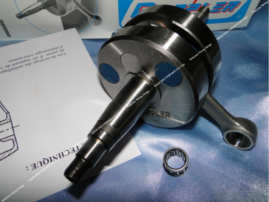 Crankshaft, connecting rod assembly DOPPLER ENDURANCE stroke 40mm for mécaboite engine DERBI euro 1 & 2 except GPR