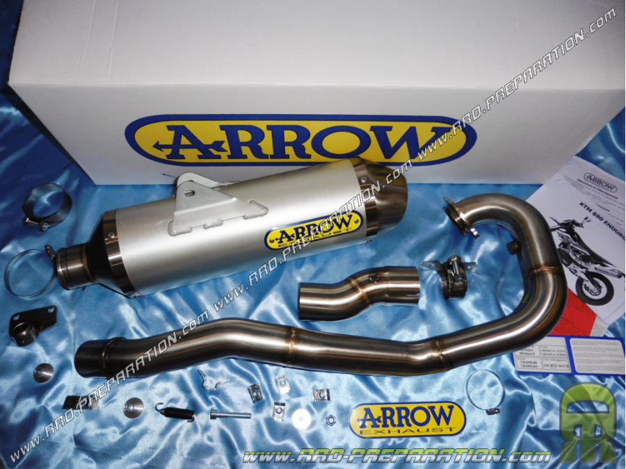 ARROW RACE-TECH complete exhaust system for KTM 690 SMC / SMCR, ENDURO R ... from 2009