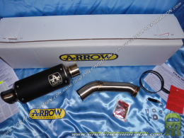 Silencioso ARROW GP2 con racor para colector original para KTM RC 390 2017