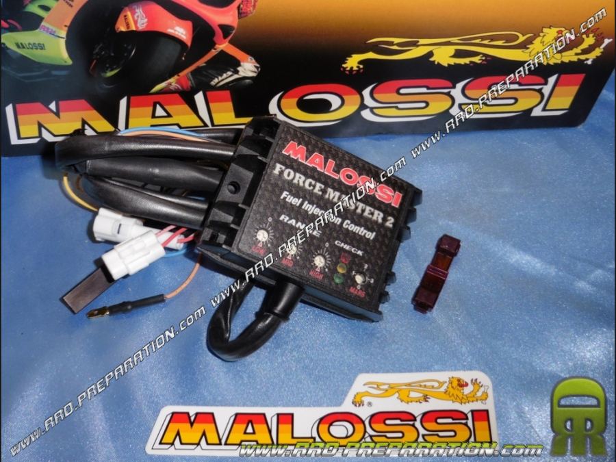 Boitier CDI MALOSSI FORCE MASTER 2 pour APRILIA ATLANC 250, GILERA NEXUS, PEUGEOT SATELIS, PIAGGIO BEVERLY... 4T