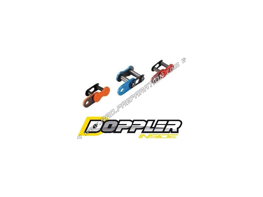 DOPPLER complete quick coupler for chain in 428 colors to choose from