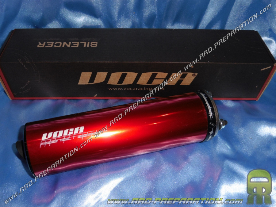 Silencer, cartridge for exhaust VOCA EVO for ROOKIE, CHROMED, CROSS color with the choices