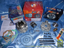 Kit 80cc haut moteur Ø47,6mm ITALKIT Racing aluminium spécial course 44,90mm DERBI euro 3