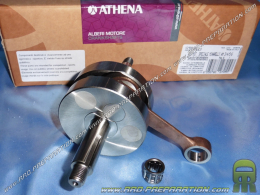 Crankshaft, connecting rod assembly ATHENA Racing race 39mm (silks of Ø17mm) for mécaboite minarelli am6