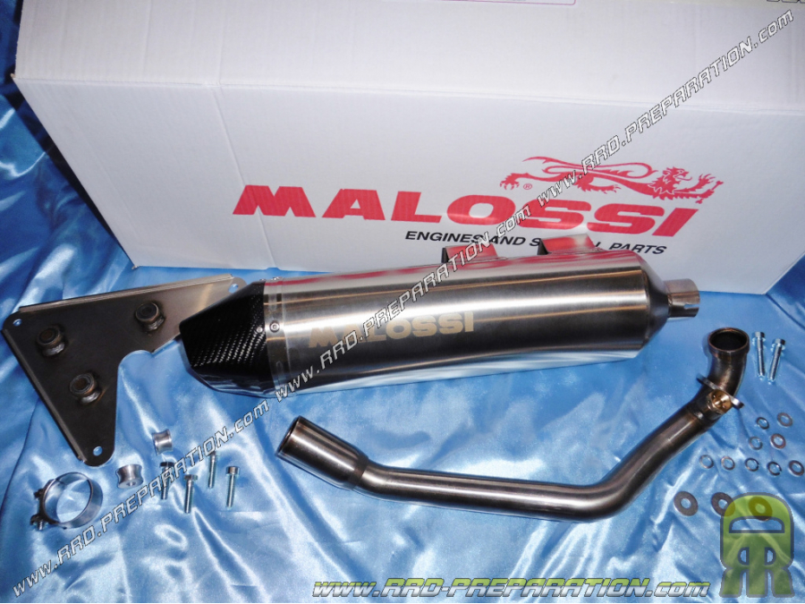 MALOSSI Bulle Type Sport Fumée Compatible Aprilia SR Max/Compatible Gilera Nexus
