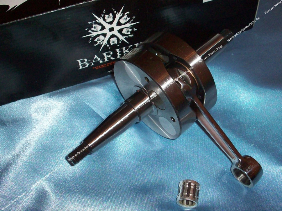 Crankshaft, connecting rod assembly BARIKIT COMPETITION stroke 39mm (Ø20mm silks) for mécaboite minarelli am6 engine