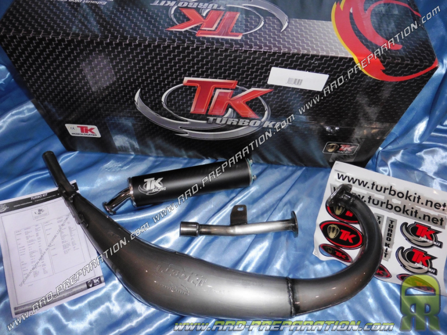 Pot d'échappement TURBOKIT TK pour HONDA MTX, CRM et NSR 80cc 2T