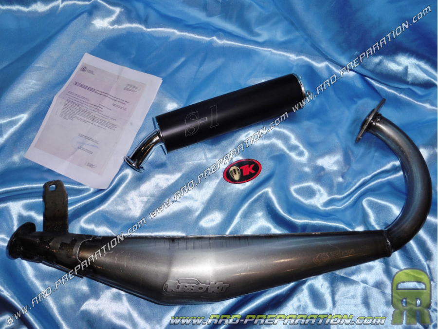 Exhaust TURBOKIT TK S1 for YAMAHA DT LC 50cc 2T 1982-2001