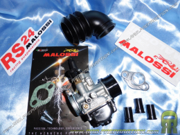 Carburetor kit with air filter and intake pipe MALOSSI Ø21mm motorcycle SUZUKI 50cc TSX, TS 50 XK / XKG / X