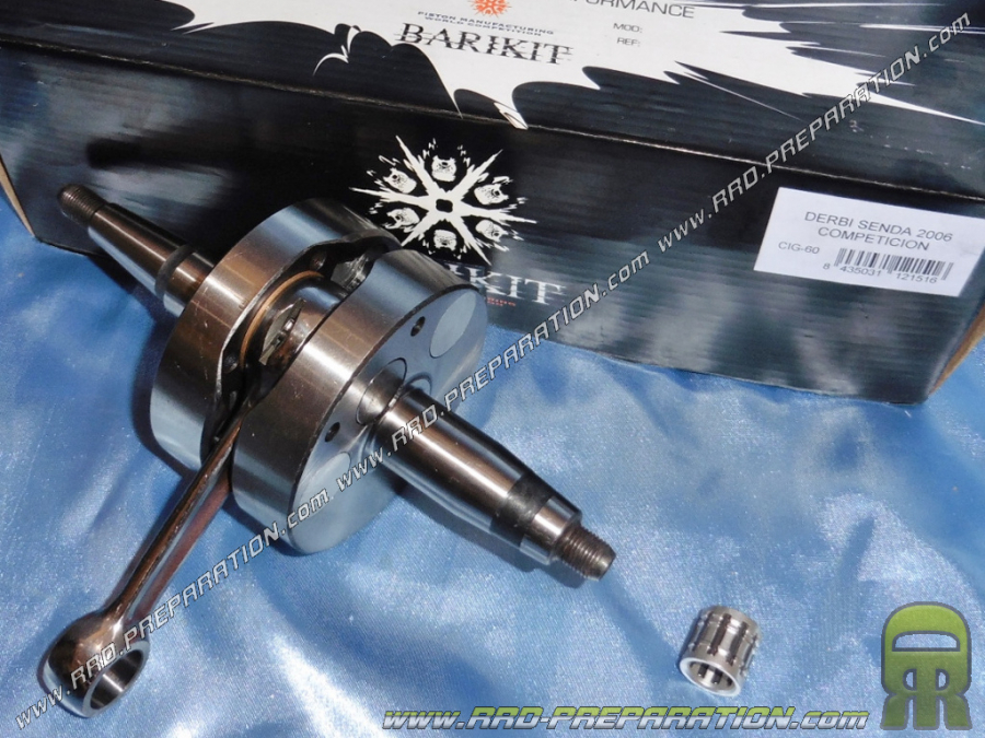 Crankshaft, connecting rod assembly BARIKIT Racing race 40mm for mécaboite driving DERBI euro 3