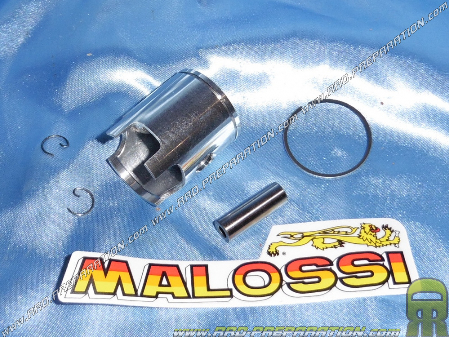Mono-segment piston Ø36mm MALOSSI aluminum for POCKET BIKE MINI MOTO 50 2T LC ... Liquid cooling