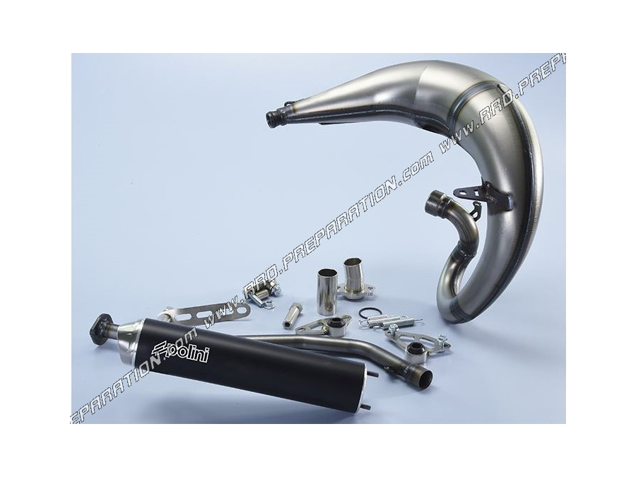 Exhaust POLINI FOR RACE passage high right for RIEJU MRT, MRT PRO, REPLICA, TROPHY ...