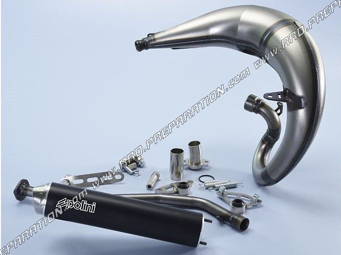 Exhaust Polini For Race High Passage For Honda Hm Cre Baja Derapage Wind 50 Euro 4 Www Rrd Preparation Com
