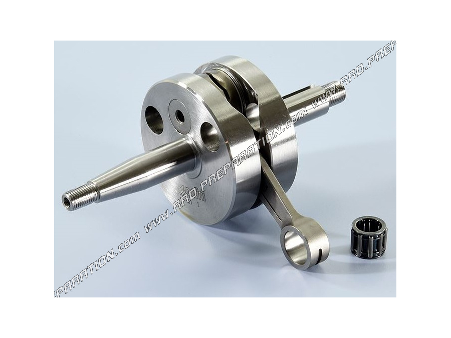 Crankshaft, connecting rod assembly POLINI EVOLUTION 2 stroke 39mm (bristles of Ø20mm) for mécaboite driving minarelli am6