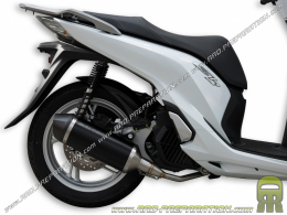 Pot d'échappement MALOSSI RX pour maxi scooter HONDA SH 125cc de 2013 à aujourd'hui