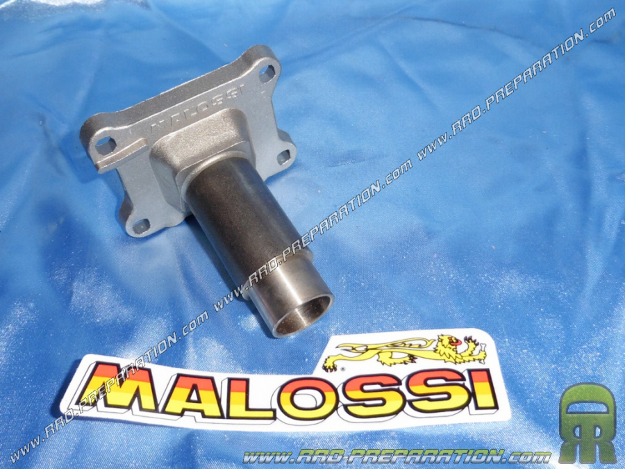 Tubo de admision MALOSSI 4 agujeros Ø19mm para scooter PIAGGIO APE 50cc