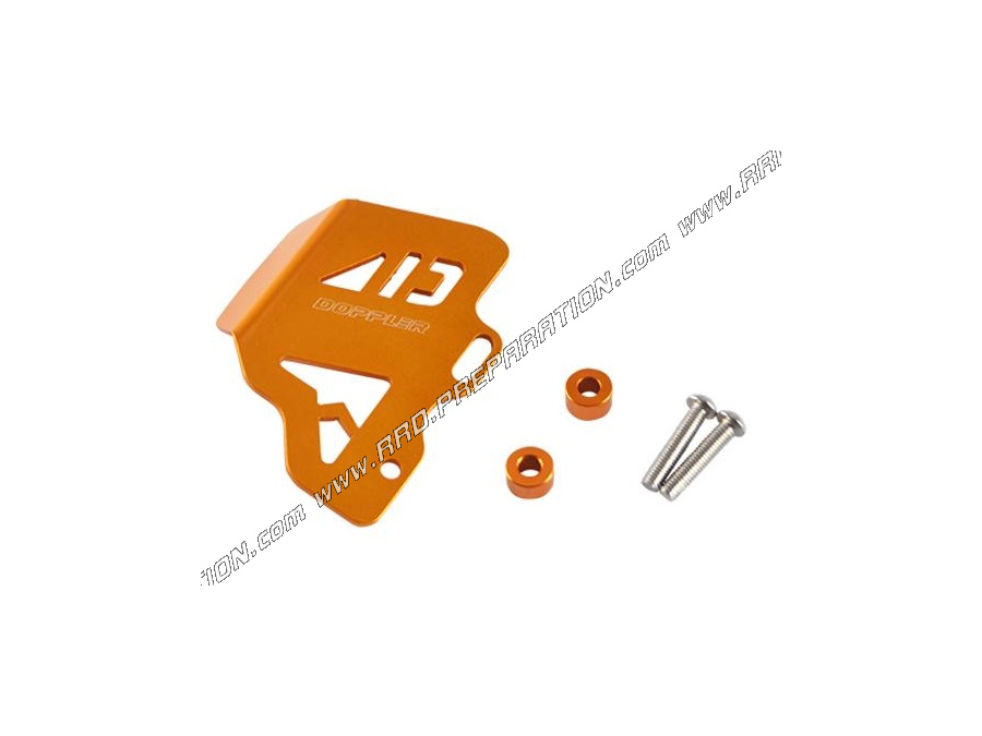 DOPPLER rear brake master cylinder protection plate center distance 40mm to 50mm mécaboite color of your choice