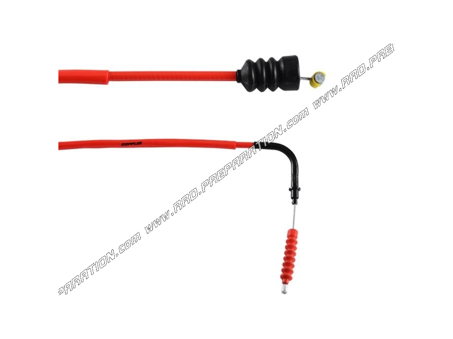 Cable de embrague tipo original TEKNIX con funda de color para RIEJU MRT, MRX, SMX, RRX, TANGO, RS3, NK3...