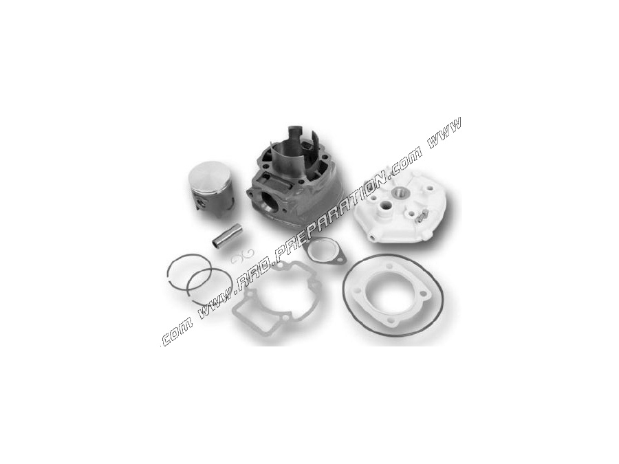 Kit 80cc Ø50mm BARIKIT Big Bore bi segment fonte scooter PIAGGIO Liquide (NRG, RUNNER...)