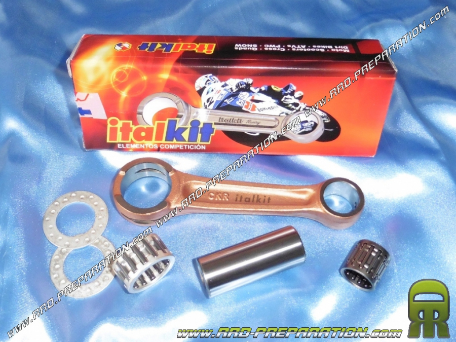 Connecting rod ITALKIT Reinforced Competition (Length 105mm, Ø22mm crank pin, 16mm axis) MOTORCYCLE YAMAHA DT, DTR, TDR, TZR... 