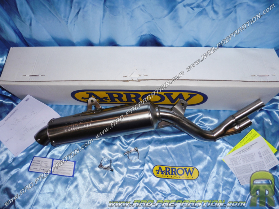 Exhaust silencer ARROW PARIS-DAKAR REPLICA homologated for motorcycle NX 650 DOMINATOR from 1994 to 1995