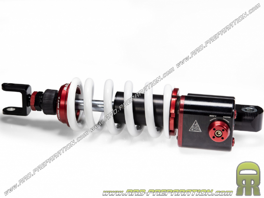 MALOSSI RS24/10-R oleopneumatic shock absorber center distance 330mm maxi-scooter YAMAHA T MAX 530 and 560 from 2017