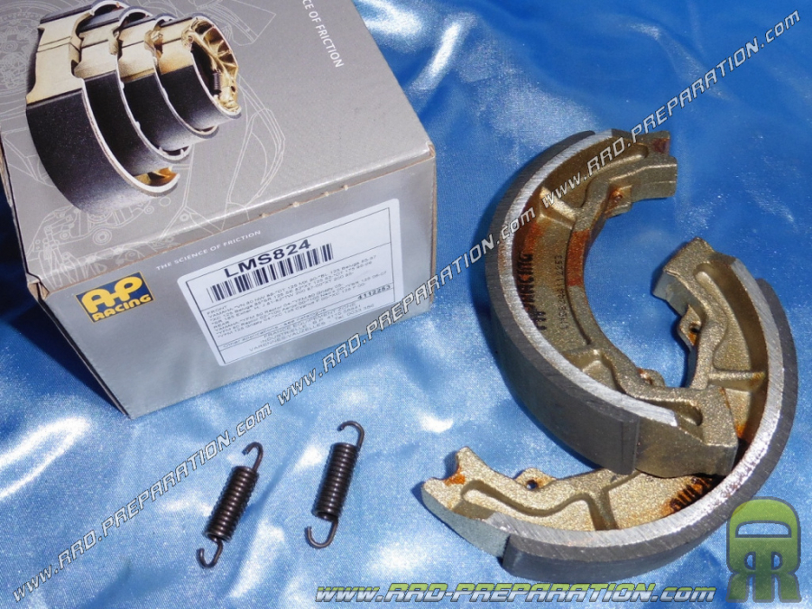 Brake shoes front or rear Ø130mm by thickness 28mm AP RACING motorcycle, scooter, quad YAMAHA, MBK, POLARIS, PEUGEOT ...