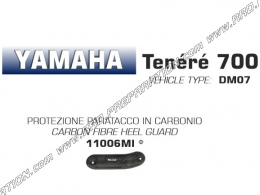 Cache catalyseur ARROW en Carbone pour Yamaha Tenéré 700 2019/2020