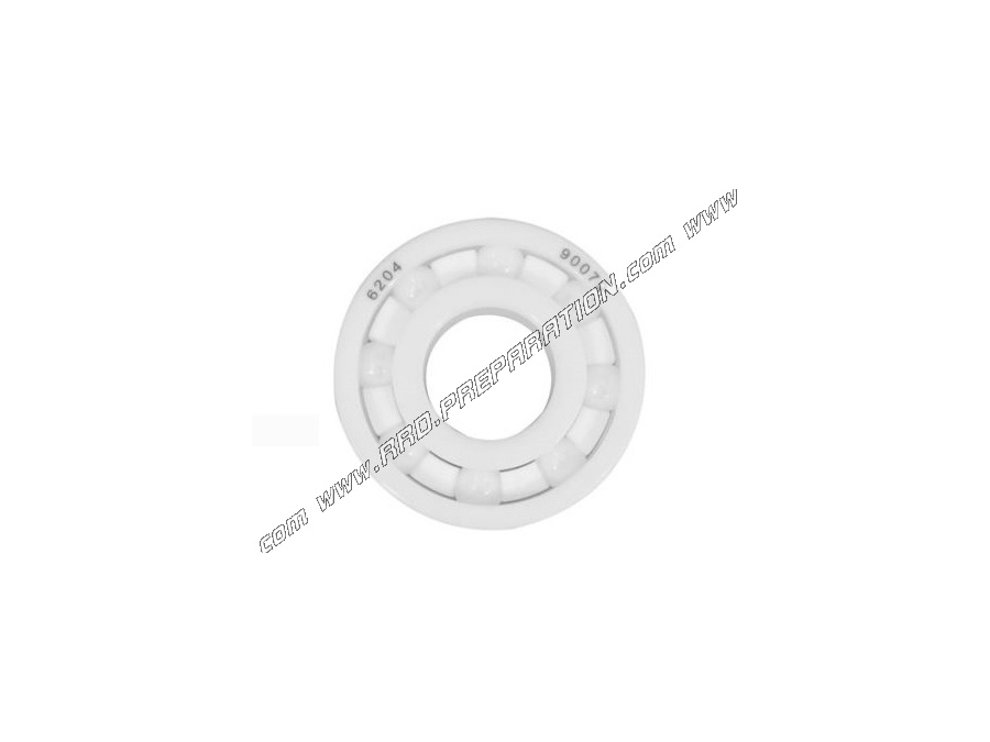 Roulement compétition CERAMIQUE SKF 6204 20X47X14mm pour minarelli am6 et scooter, derbi, piaggio, 103 ...