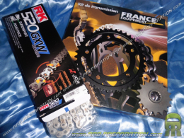 Kit chain FRANCE EQUIPMENT reinforced for motorcycle HONDA CB500 F from 2013 to today