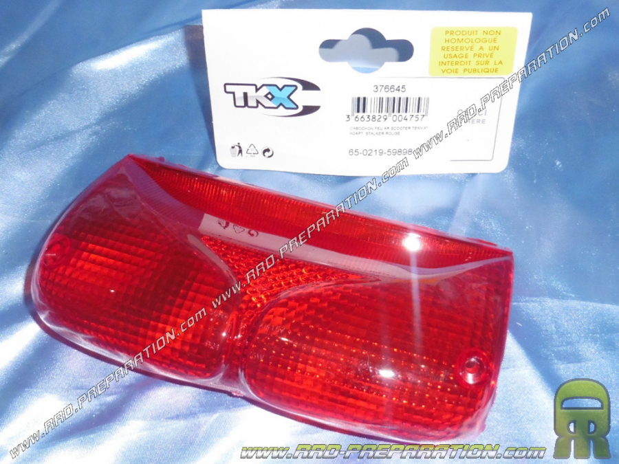 TEKNIX red taillight cabochon for GILERA STALKER scooter
