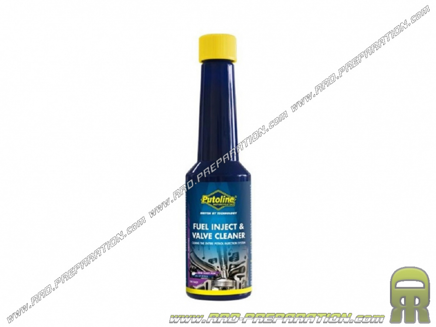 Additif pour essence sans plombs FUEL INJECT ET VALVE CLEANER PUTOLINE pour 2t et 4t 150ml