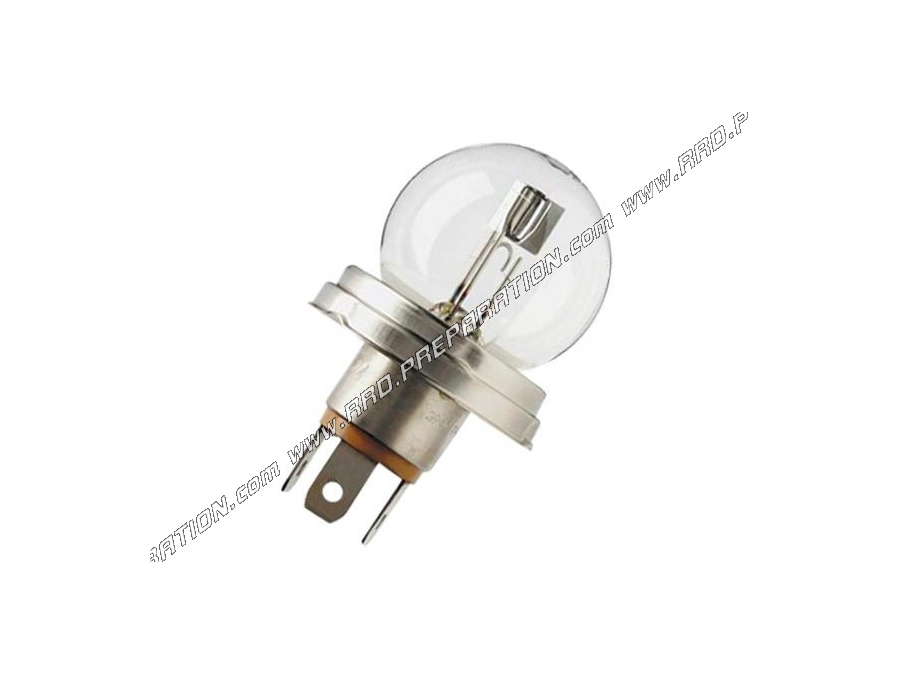 Headlight bulb P45T FLOSSER front light, xenon type lamp 12V 45 / 40w