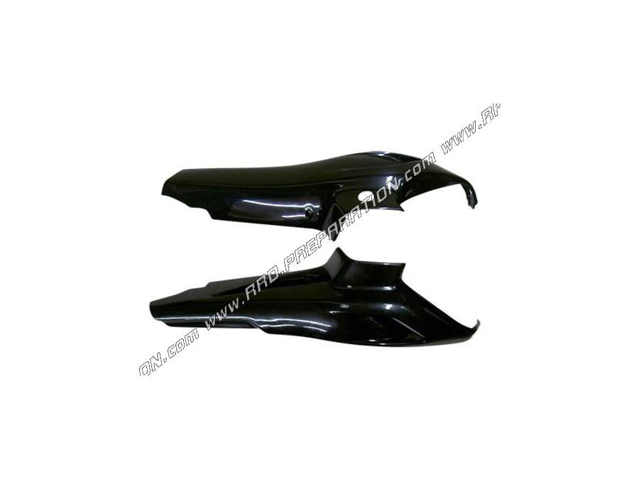 Casings, black CGN engine covers for PEUGEOT 103 SPX, RC X phase 2