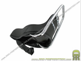 CGN black seat chopper style for Peugeot 103 moped...