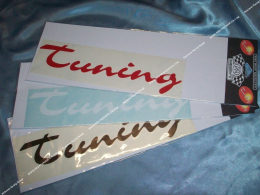 MERYT Tuning Black / Red / Blue / White decal sticker of your choice