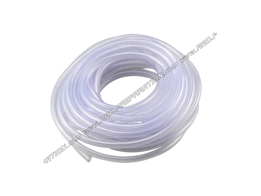 Durite transparente 8mm diamètre extérieur / 5mm diamètre