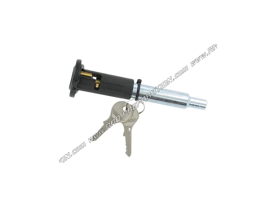 Anti-theft bar with 2 CGN keys for swingarm on MBK 51, 88... (with support)