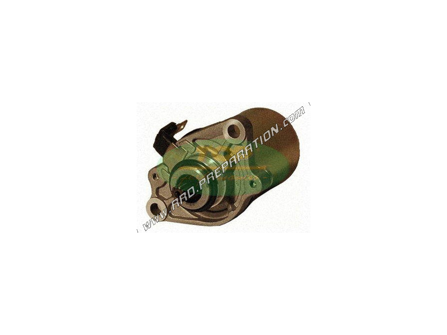 TOP PERFORMANCE electric starter for mécaboite DERBI (Euro3 engine), scooter PEUGEOT , PIAGGIO , GILERA , APRILIA , ...