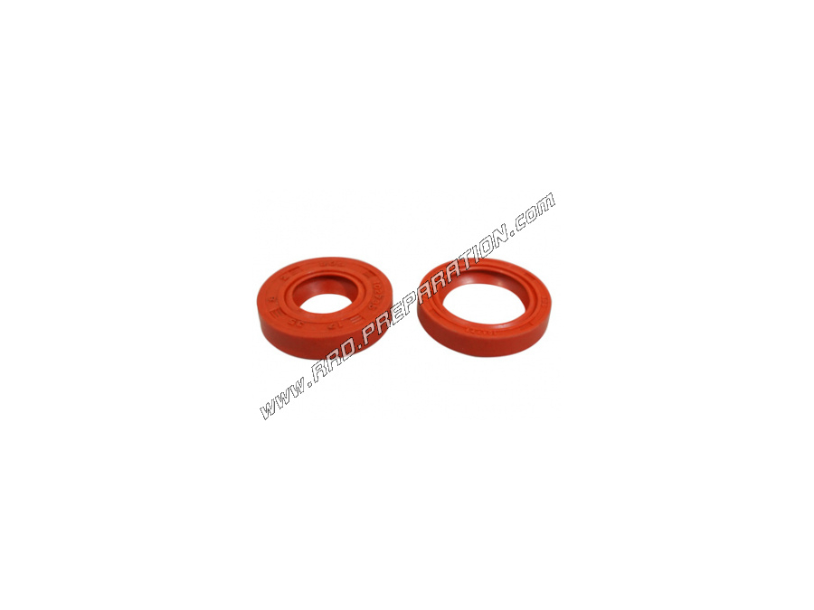 Pair of 2 spy seals (spi seal) P2R crankshaft P2R competition for mécaboite minarelli am6 engine