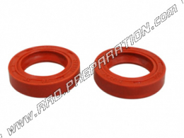 P2R racing red crankshaft spy seal (spi seal) for Peugeot vivacity, ludix, speedfight 3...