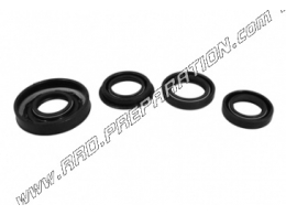 Pack of 4 P2R seals for minarelli scooter (booster, bws, nitro, aerox...)